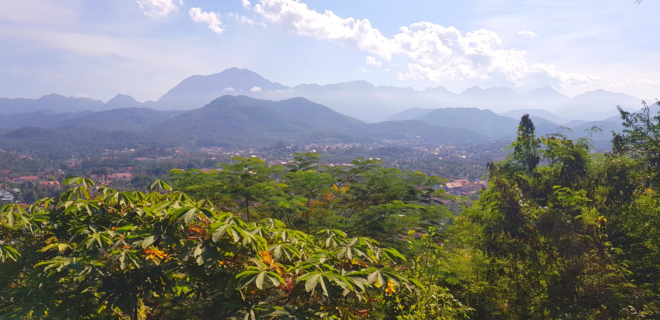 View from Mt Phousi, Luang Prabang, Laos